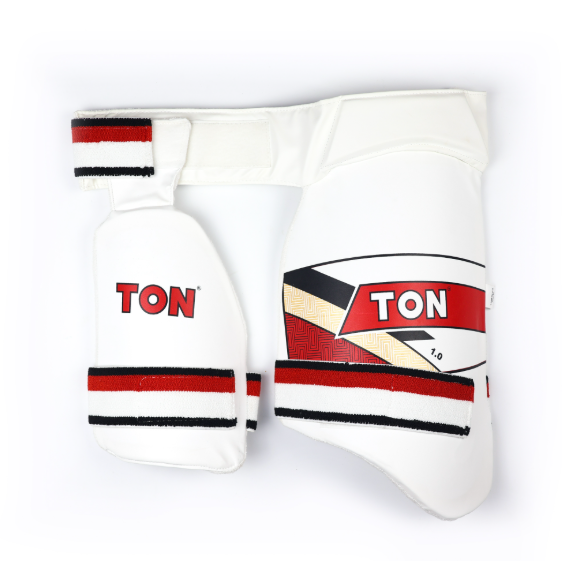 TON 1.0 Cricket Combo Thigh Guard | Full Coverage Protection | High Density Foam