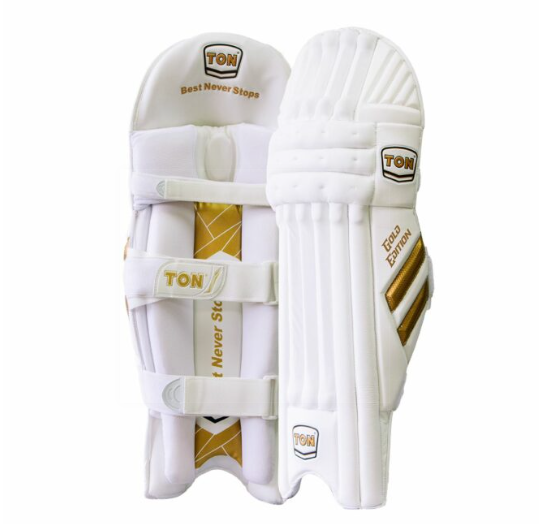 TON Gold Edition Light Weight Cricket Batting Pad for Men | Cricket Leg Guard