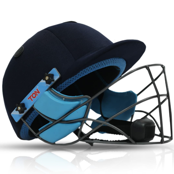 TON Legend Cricket Helmet | Adjustable Grill | Strap, High-Impact Shell - Small