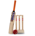 TON Mini Cricket Set | Kids Indoor Outdoor Sports Equipment with Bat, Ball and Stumps, Portable Play Combo