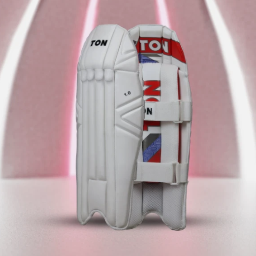 TON Pro 1.0 Cricket Wicket Keeping Pads | Wicket-Keeper Pads With Case | Men's