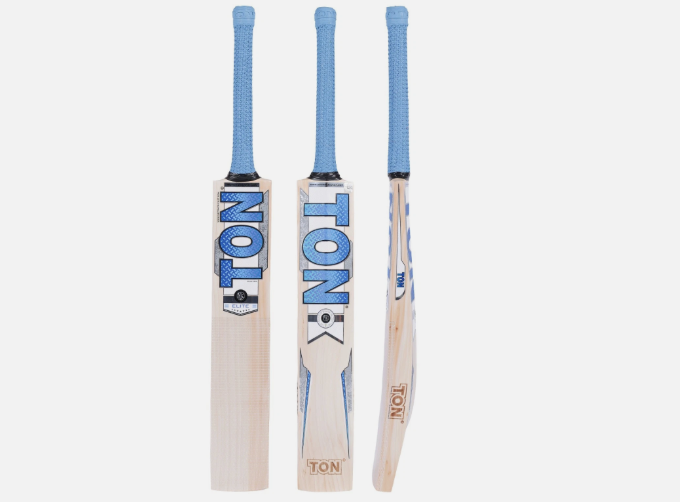 Ton Elite English Willow Cricket Bat | Massive Edges & Wide Sweet-Spot - Size 4