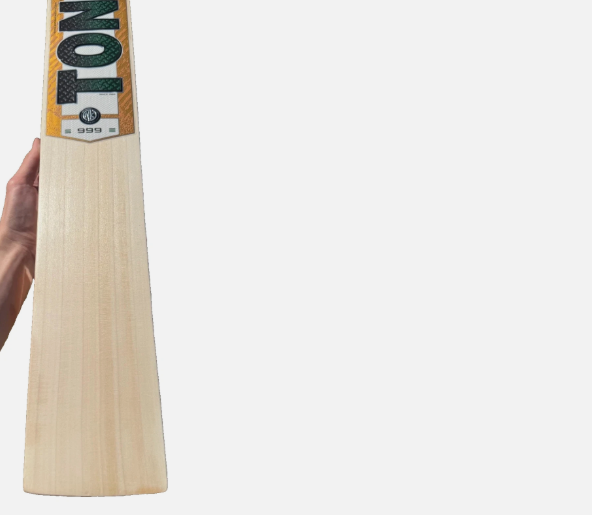 TON 999 English Willow Cricket Bat | Short Handle with Multi Tone Grip