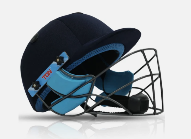 TON Legend Cricket Helmet | Adjustable Grill | Strap, High-Impact Shell - Large