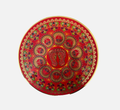 Beautiful Holographic Rangoli Round Indian Mandala Sticker | 35cm | Premium