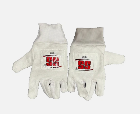 Wicket Keeping Inner Gloves - SS Test | White | Boys | Cricket