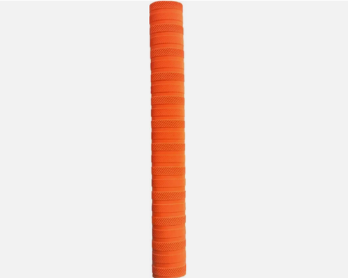 DSC Ring Chevron Cricket Bat Grip (Pack of 1) | Shock Absorption | Orange