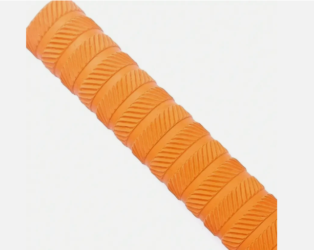 DSC Ring Chevron Cricket Bat Grip (Pack of 1) | Shock Absorption | Orange