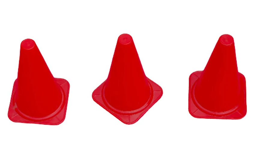 Training Cone | Multisport | Space marker | Red | SS | Pack Of 5
