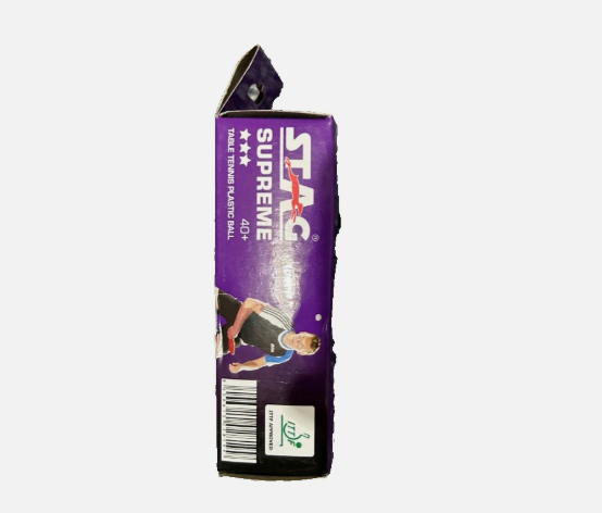 Table Tennis Balls - STAG SUPREME | Quantity - 1 (Pack of 3) | White | 3 Star