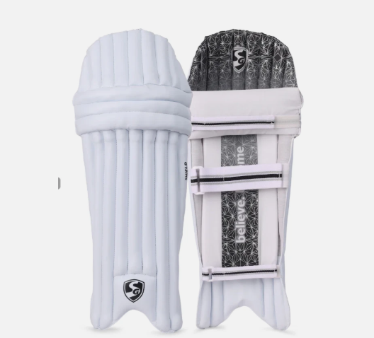 SG Shield Batting Pads | Leg guards | Junior | White | Model - SG Shield
