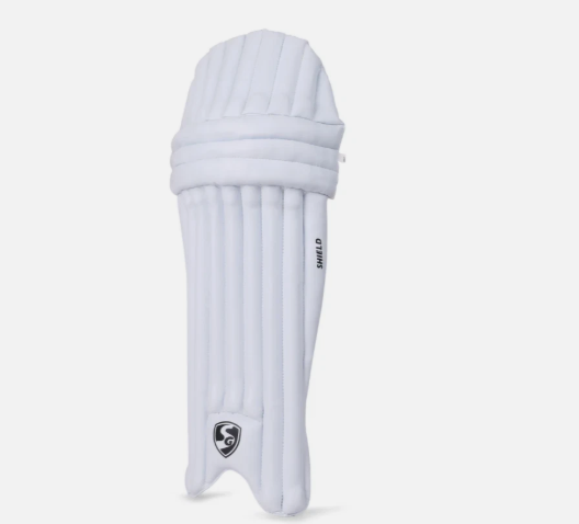 SG Shield Batting Pads | Leg guards | Junior | White | Model - SG Shield