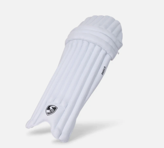 SG Shield Batting Pads | Leg guards | Junior | White | Model - SG Shield