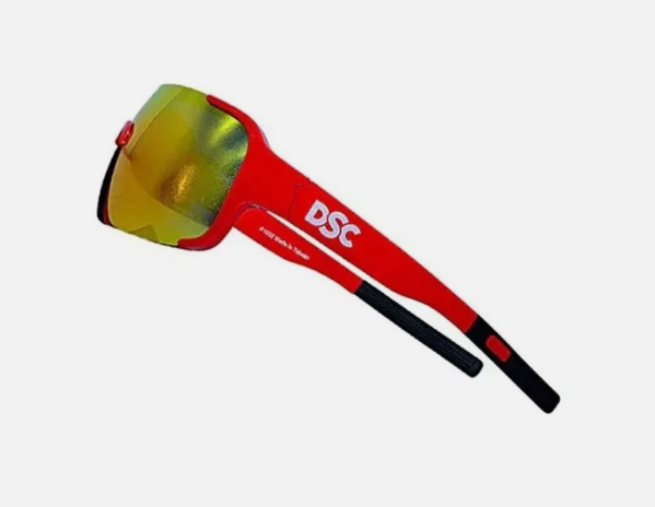 DSC Speed Cricket Sunglasses | Red | Polarized UV Protection | Light Weight