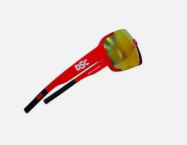 DSC Speed Cricket Sunglasses | Red | Polarized UV Protection | Light Weight