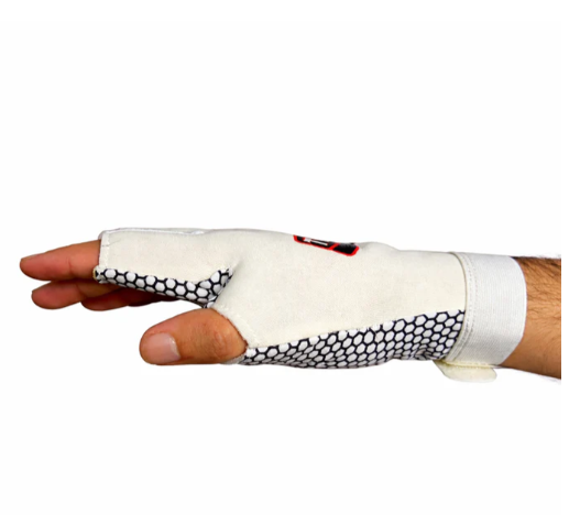 TON Fielding Gloves | Lightweight Polyester Catching Gloves - Black & White