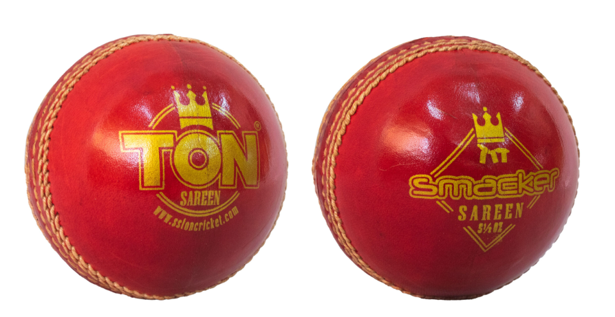 TON Smacker Cricket Leather Ball | Leather & Hand‑Stitched | Club Match Quality