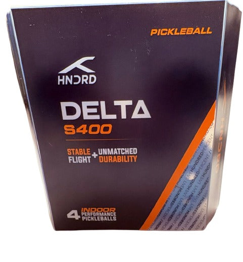 HNDRD Delta S400 Blue Pickleball Set | Lightweight, Durable Design (Set of 4)