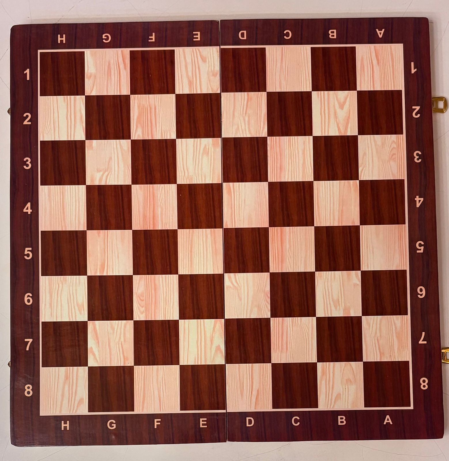 Wooden foldable Chess Board with 32 Pcs | Portable Travel Chess Set