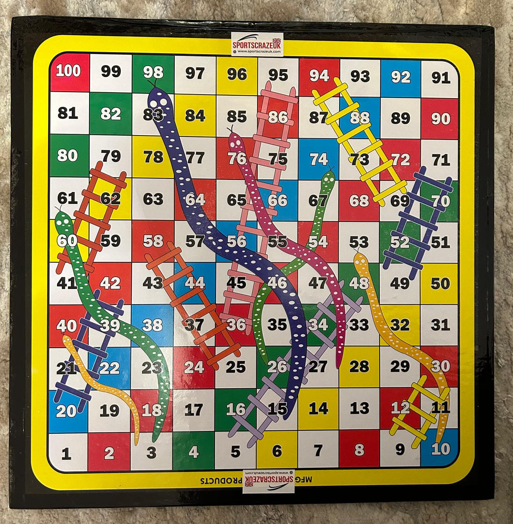 Ludo Game 2-in-1 Ludo & Snake Ladder Game Board for Kids | Complete Set with Dice
