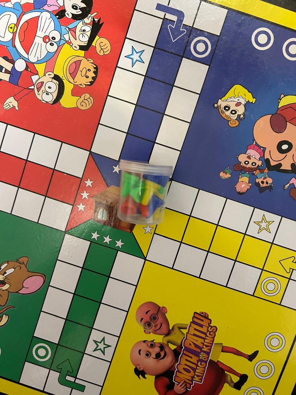 Ludo Game 2-in-1 Ludo & Snake Ladder Game Board for Kids | Complete Set with Dice