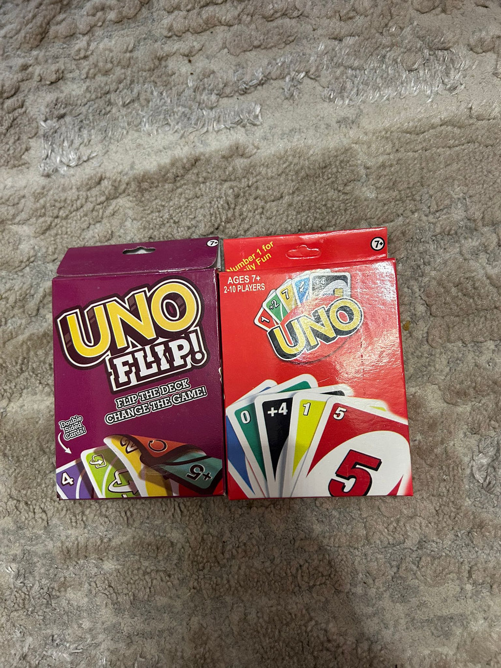 UNO Card Game and UNO Flip Card Game | Classic & Double-Sided Family Party Game