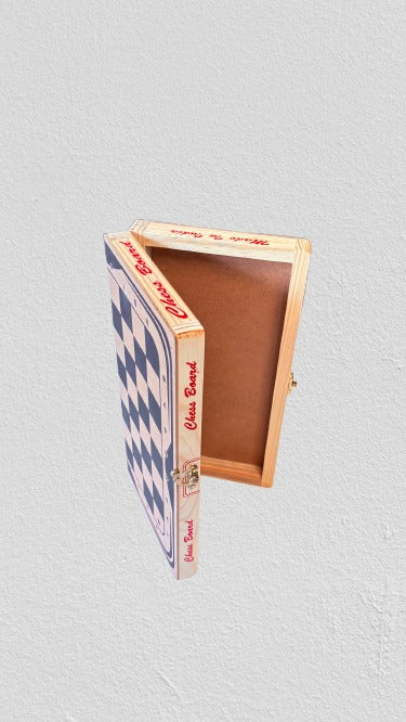 Classic Wooden Style Chess Board | Educational Strategy Game for All Ages