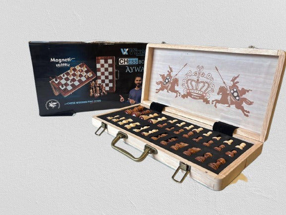 Vixen Traditional Chess Board | Timeless Board Game for Family and Club Use